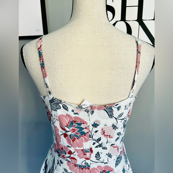 LOFT Outlet Floral Cami Dress - Picture 4 of 11